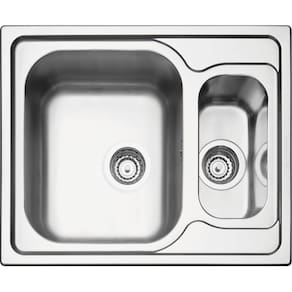 Cuba de Sobrepor Tramontina Marea 1.5 C 34 em Aço Inox Acetinado com Válvula 62 x 50 cm Tramontina