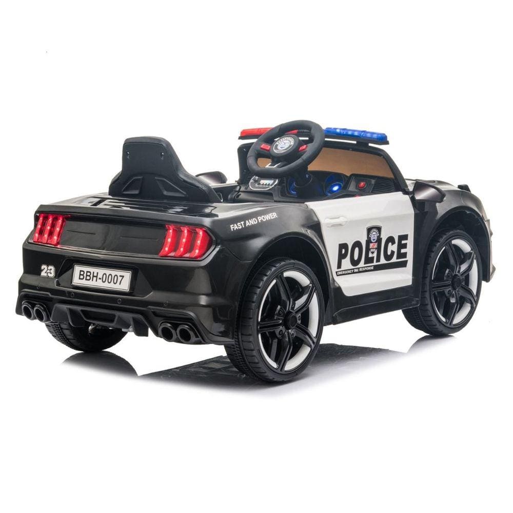 Carro Elétrico Bel Polícia Drift 12V com Controle Remoto 12V - Branco, Shopping