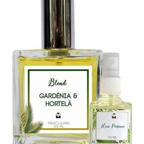 Perfume Gardênia & Hortelã 100Ml Masculino + Presente