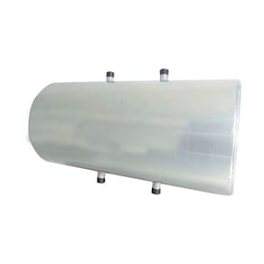Cilindro Para Serpentina em Aço Inox 60 Litros 80x32cm