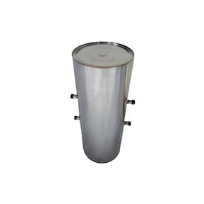 Cilindro Para Fogão a Lenha Inox 3/4 Chapa 18 60lts 80x32cm