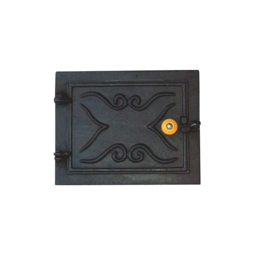 Porta P/ Cinzeiro Cabo De Madeira Cor Preto - 32x25cm