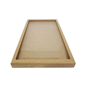 Quadro Com Vidro Liso 28 X 37 Cm Para Scrapbook