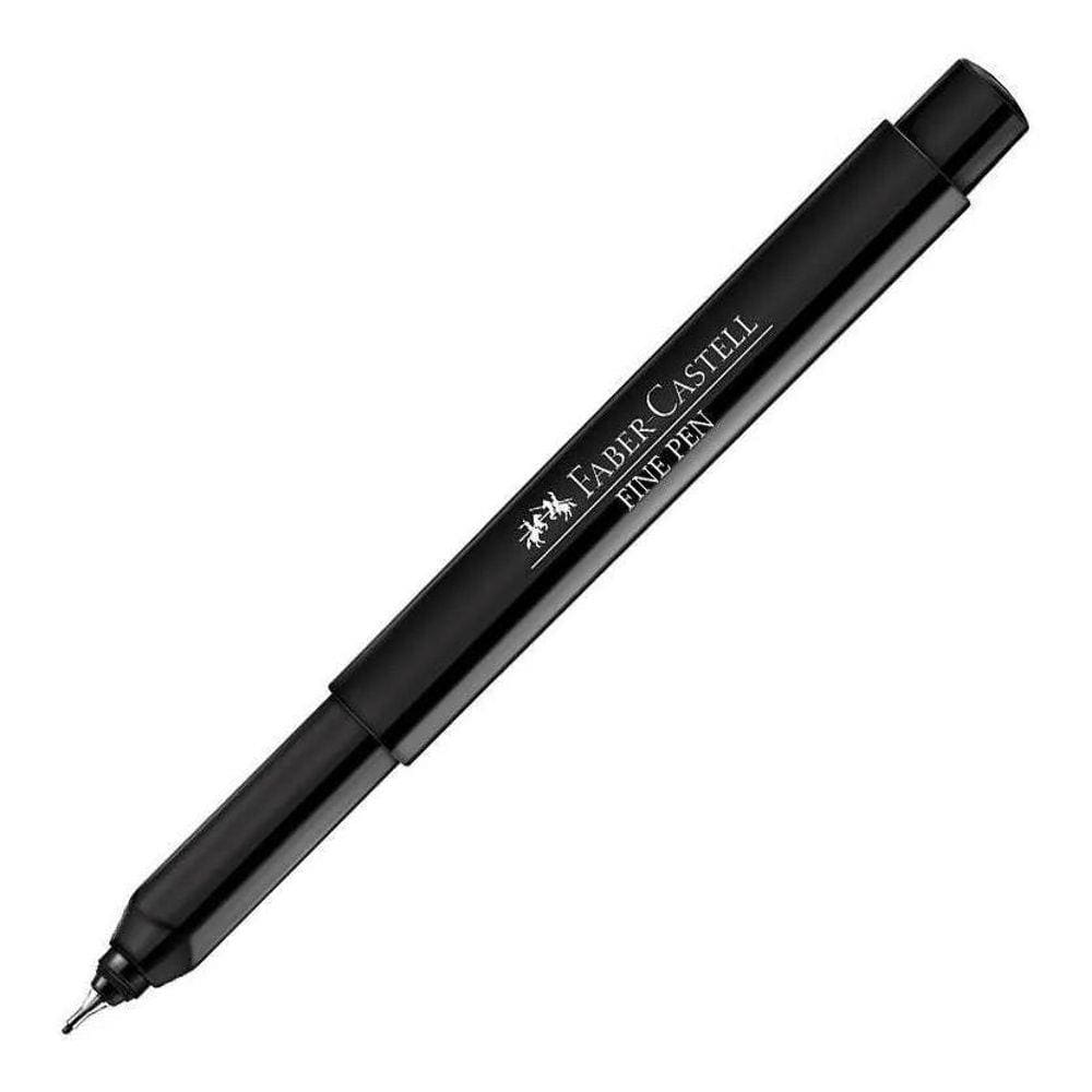 Caneta Fine Pen 0.4Mm Classic Preto Faber Castell