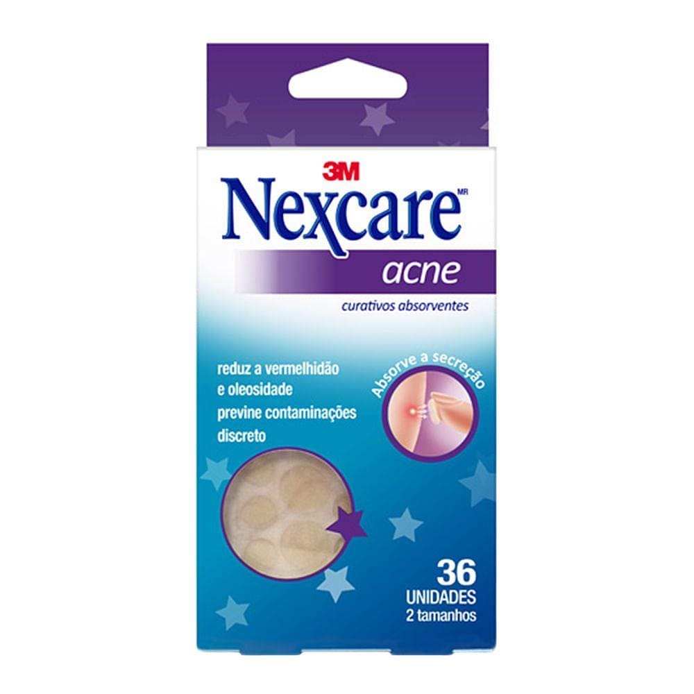 Curativo Absorvente para Acne Nexcare