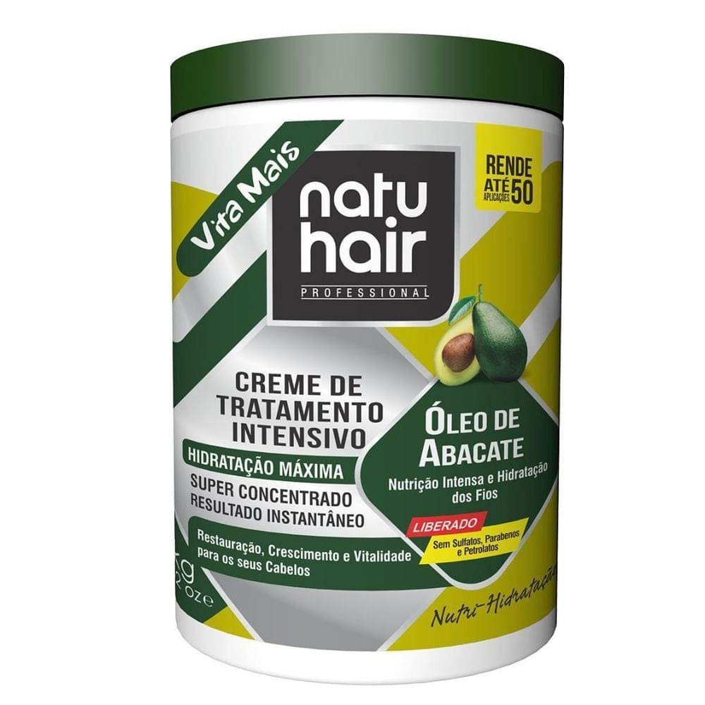 Creme de Tratamento Natuhair Óleo de Abacate 1kg
