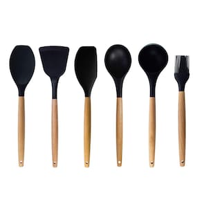 Conjunto Kit de Utensílios de Cozinha Silicone OIKOS - 6 Pçs