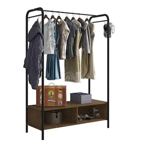 Guarda Roupa Closet Milão Preto/Demolição - Artefamol
