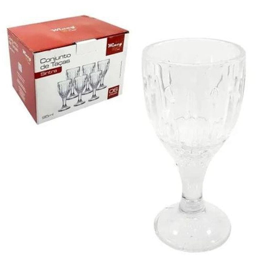 Jogo De Taças De Vidro Sintra Para Licor 6 Peças 95Ml Wincy