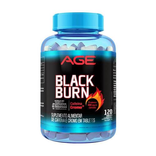 Black Burn Intense Termogênico - Age Menor preço em Black Burn Intense Termogênico - Age