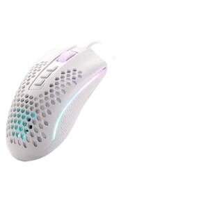 Mouse Redragon Storm Lunar White M808W Rgb 12400Dpi Branco