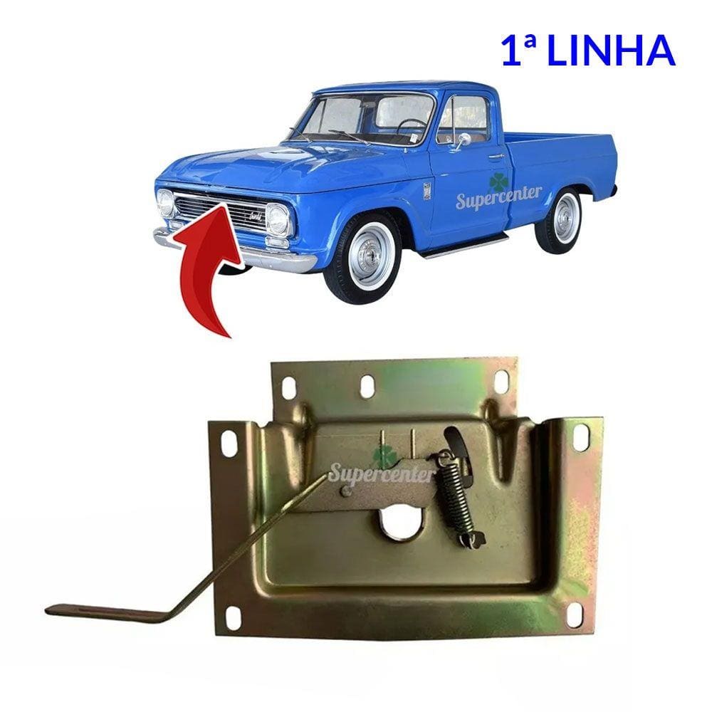 Fechadura Inferior Capô A10 C10 D10 C14 Veraneio 1968 A 1978