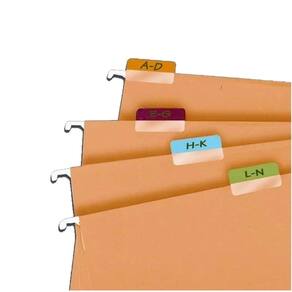 Marcador de Páginas Index Tabs Cor Branca Blister 72unds