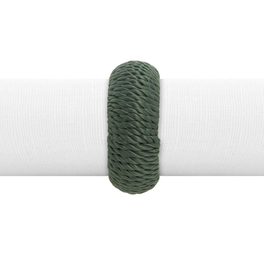 Argola de Guardanapo 4 Peças Rayon Olive Copa&Cia 151988U