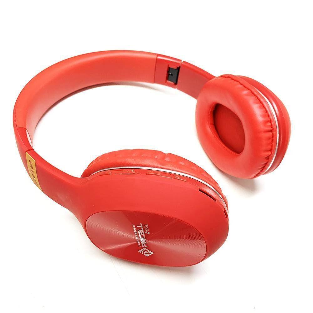 Headphone Bluetooth Pmcell Hp-43 Vermelho | Casas Bahia
