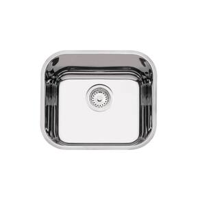 Cuba n.0 Tramontina Lavínia 40 BL Prime em Aço Inox Alto Brilho 40 x 34 x 17 cm com Válvula 94020207 Tramontina