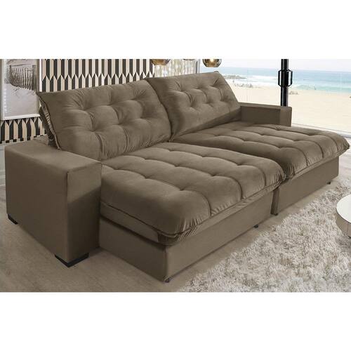 Sofá Califórnia Molas Ensacadas e Pillow Top 2,50m Castor é boa?