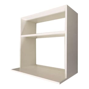 Suporte Microondas Com Nichos Branco Trovarelli