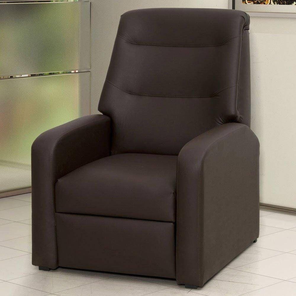 Poltrona Reclinável Classic Corano Marrom E 289- Matrix