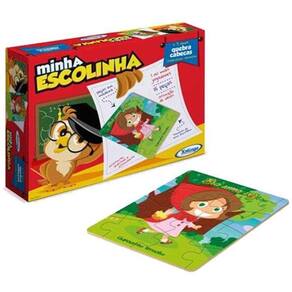 Quebra-cabeça Chapeuzinho Vermelho Minha Escolinha 51521 - Xalingo