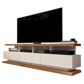 Rack Para TV Até 75 Polegadas Vivare Freijo Off White
