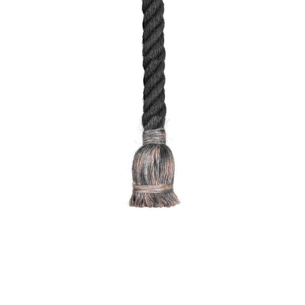 Lustre Pendente Corda para 1 Lâmpada E27 Chumbo Bivolt