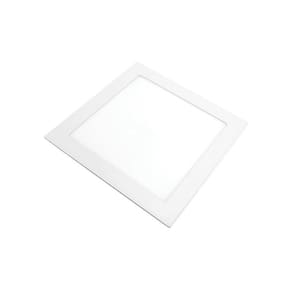 Painel de Led Lorenzetti Quadrado de Embutir 18W 6500K Luz Branca