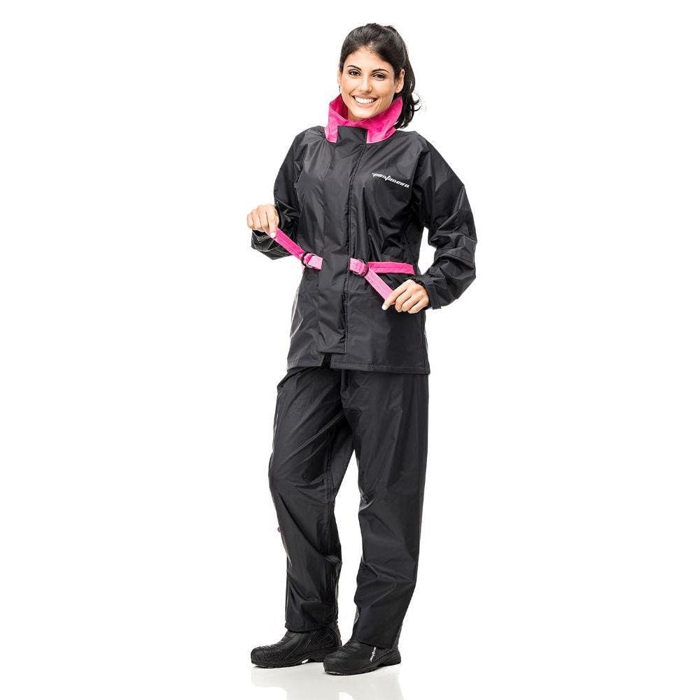Capa Chuva Conjunto Nylon Feminino Moto Motoboy Pantaneiro
