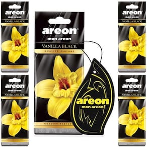 5 Perfumes Pra Carro Cheirinho Areon Vanilla Black