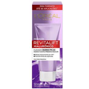 Creme Facial L`oreal Revitalift Hialurônico FPS20 25g