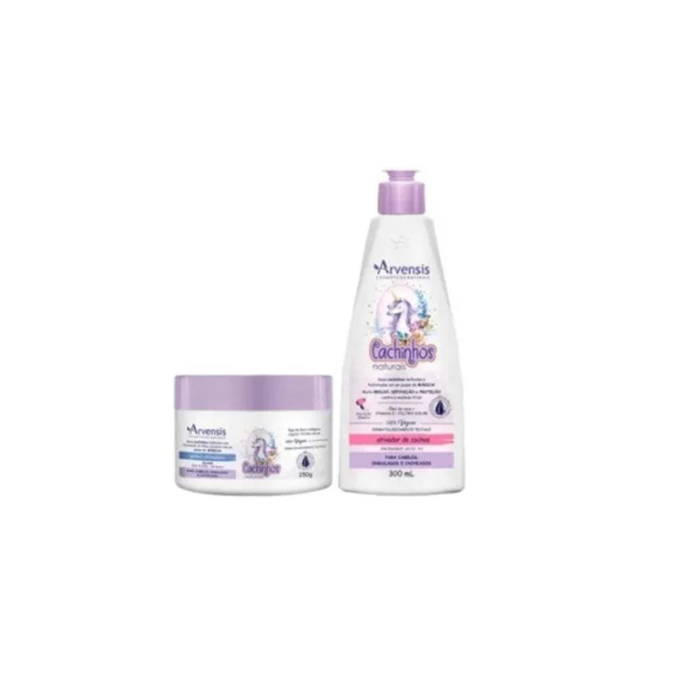 Kit Arvensis Cachinhos Naturais Ativador + Geléia Ativadora