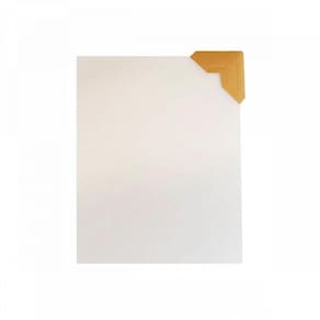 Cantoneiras de Papel Para Fotos Auto Adesivas 84und Marrom