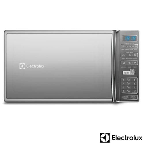 Micro-ondas Electrolux com 27 Litros de Capacidade e Função Tira Odor Prata - MS37R