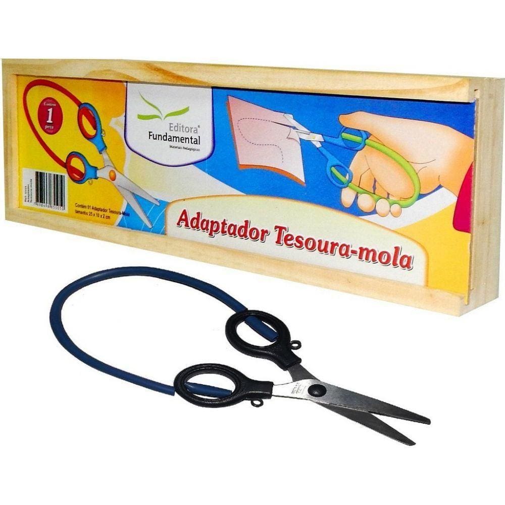 Brinquedo Educativo Adaptador Tesoura-mola Fundamental