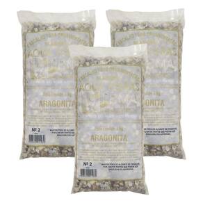 Substrato Aragonita para Aquários e Jardins N°2 - 3kg