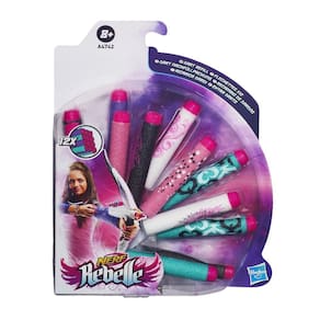 Refil Dardos Nerf Rebelle 12 Unidades Hasbro