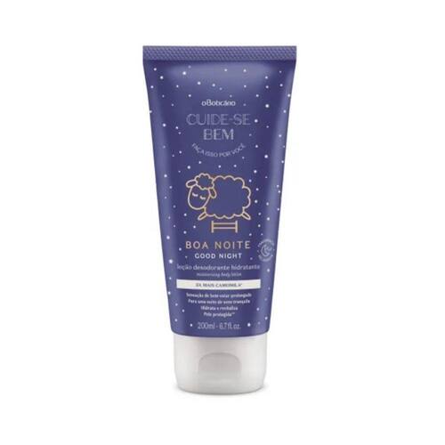 Loção Hidratante Corporal Cuide-se Bem Boa Noite 200ml | O Boticário Menor preço em Loção Hidratante Corporal Cuide-se Bem Boa Noite 200ml | O Boticário
