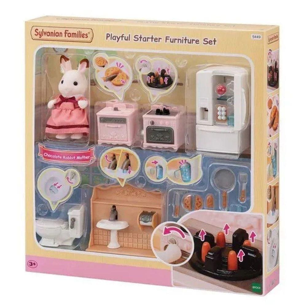 Sylvanian Conjunto Primeiros Móveis Divertidos - Epoch 5449