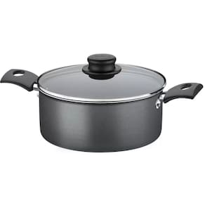 Caçarola Tramontina Antiaderente com Tampa - Chumbo 2,8L 20cm Turim