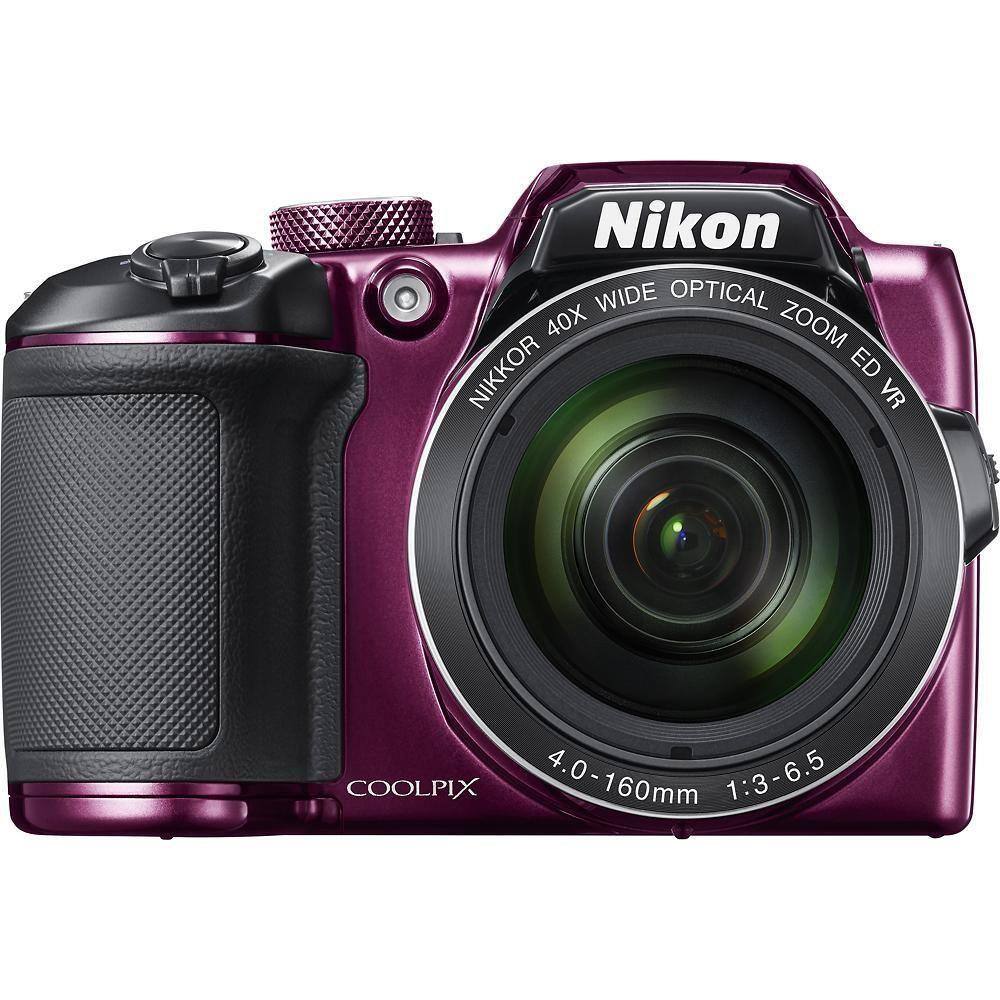 Nikon COOLPIX B500 プラム r80115 Nikon Coolpix B500 16.0-megapixel Câmera Digital | Casas Bahia