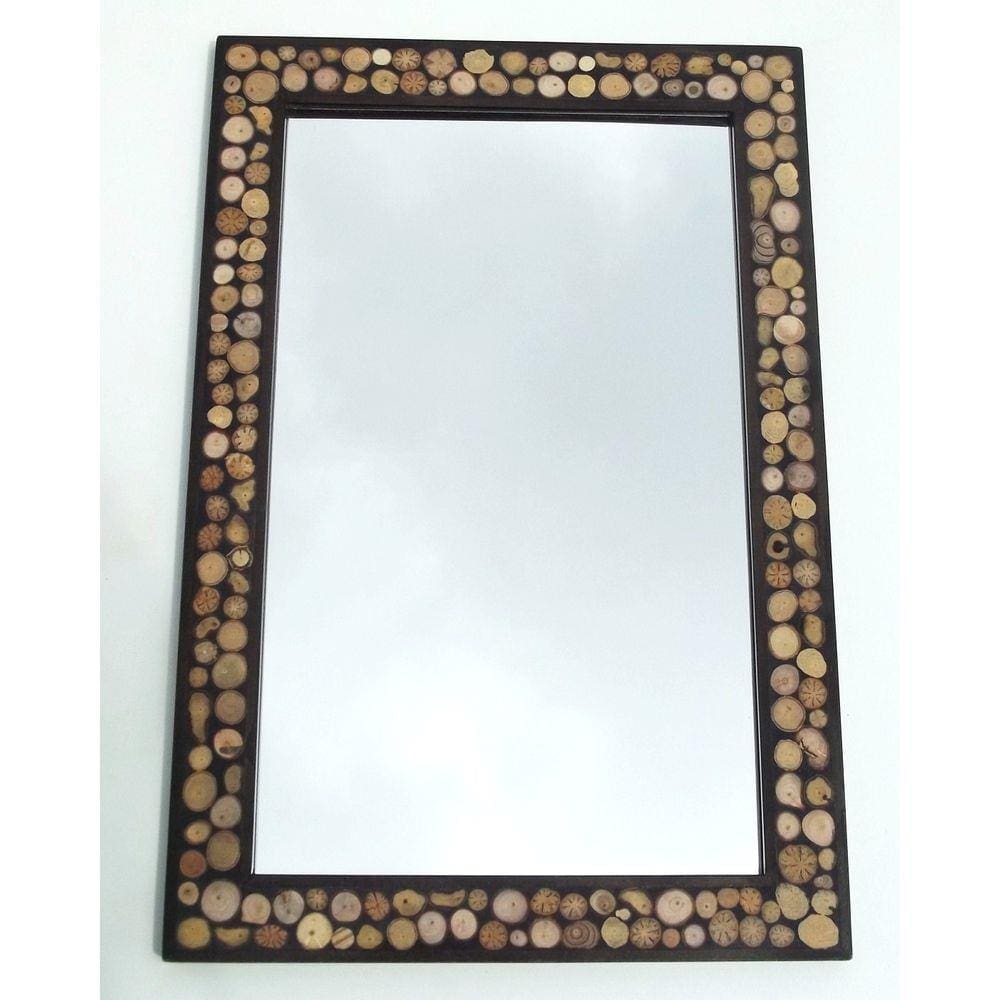 Espelho de Marchetaria Natural