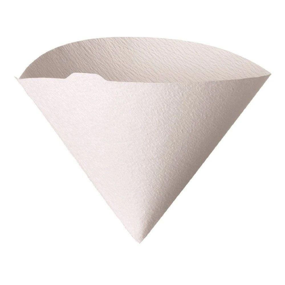 Filtro Branco para Hario V60 Tamanho 01 com 100 Unidades