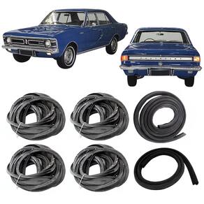Kit Borracha Porta E Porta Mala E Capô Opala 1968 A 1977 4p