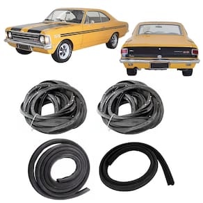 Kit Borracha Porta E Porta Mala E Capô Opala 1968 A 1977 2p