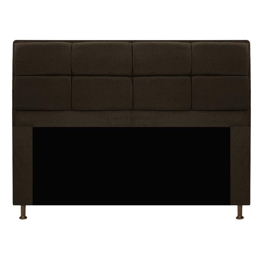 Cabeceira Munique 160cm Queen Size Corano Marrom Adj Decor