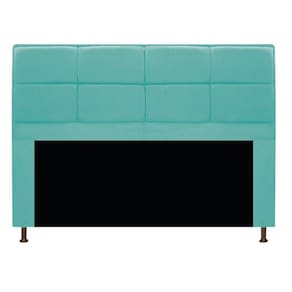 Cabeceira Munique 160cm Queen Size Azul Tiffany Adj Decor