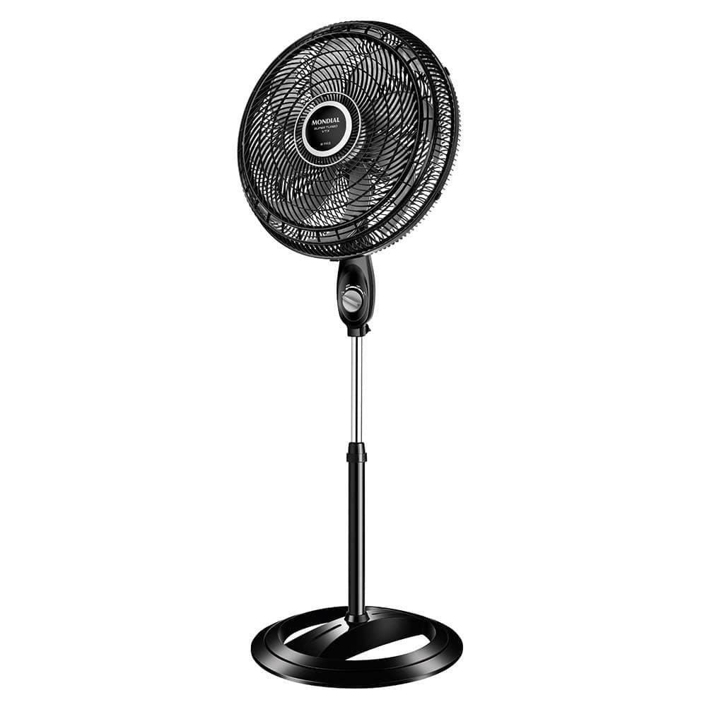 Ventilador de Coluna Mondial VTX-50C, 50 cm, 3 Velocidades, Preto
