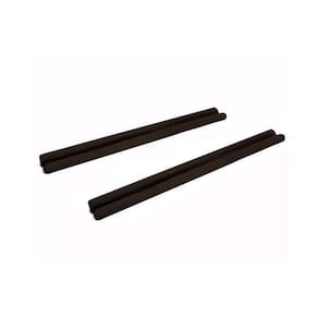 Kit 2 Protetor De Porta Veda Portas Marrom Escuro 80Cm