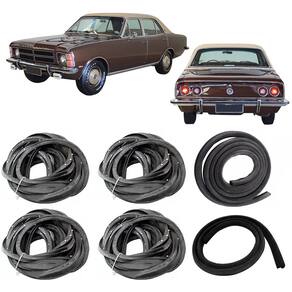 Kit Borracha Porta E Porta Mala E Capô Opala 1978 A 1979 4p