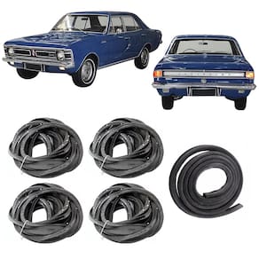 Kit Borracha Porta E Porta Mala Opala 4 Portas 1968 Até 1977